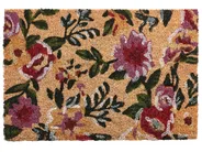 Doormat KITA Multicolour 40 x 60 cm Flower Coir_1077145