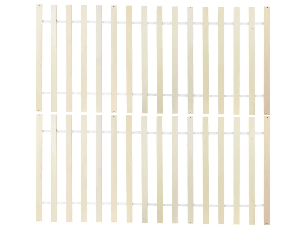 Säng med lamellram Furu BARRET 140 x 200 cm Brun_925252
