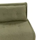 Living Room Set 3 Seater VESTFOLD Fabric Olive Green_930260
