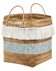 Basket MESUJI Bamboo Wood Natural_849855
