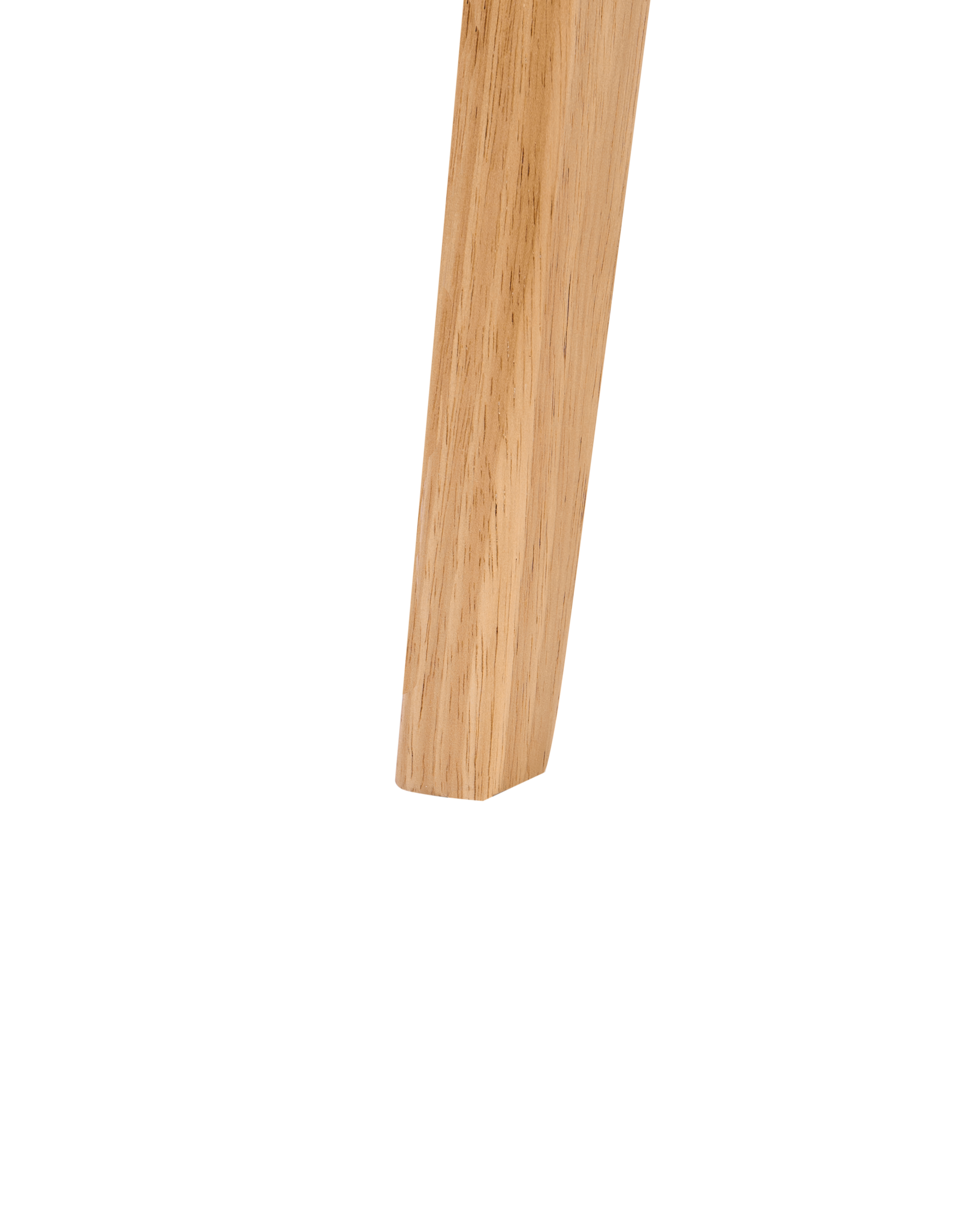 Set of 2 Dining Chairs SMILEY Wood Light Brown/ Off-White_1068318