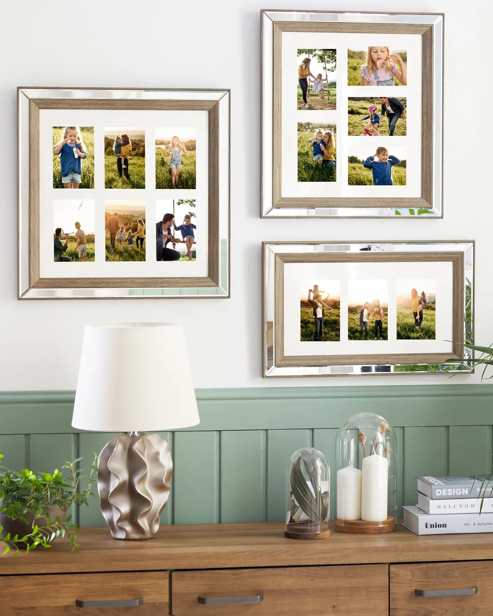 Frame for 6 Photos SINTA Silver