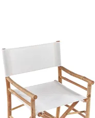 Set of 2 Garden Chairs MOLISE Bamboo Brown_809474