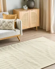 Matta MASTUNG Beige 160 x 230 cm Ull_883908
