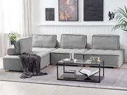 1-Seat Section TIBRO Fabric Grey_810927