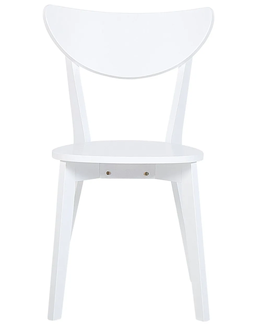 Set of 2 Dining Chairs ROXBY White_792015