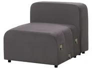 Modulsoffa 3-sits FALSTERBO Sammet Taupe_919341