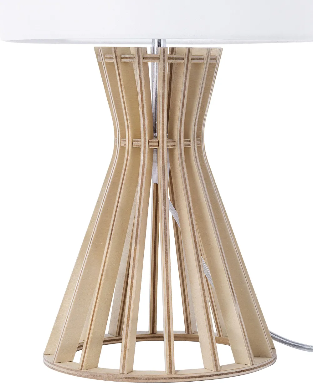 Bordslampa CARRION Brun/ Vit_694950