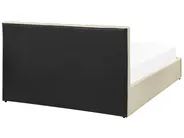 Sänky säilytystilalla DREUX Kangas Beige 140 x 200 cm_861155