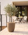 Plant Pot CROTON 43 cm Brown