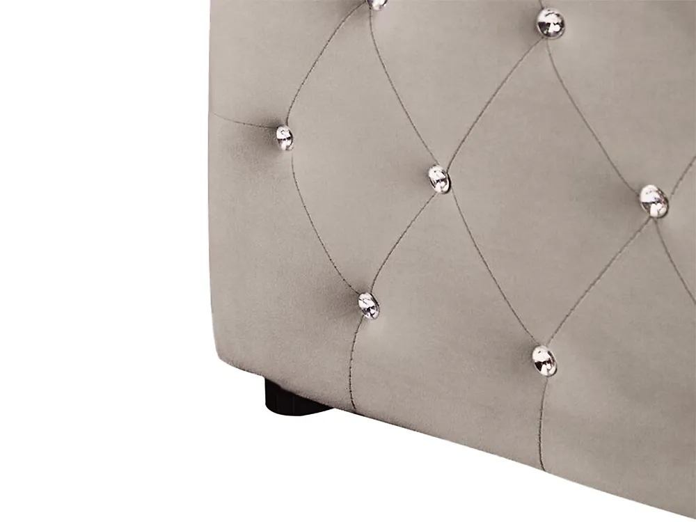 Säng med förvaring AMIENS Sammet Taupe 160 x 200 cm_1185054