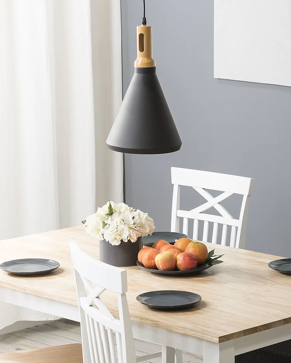 Pendant Lamp MACKENZIE Metal Black