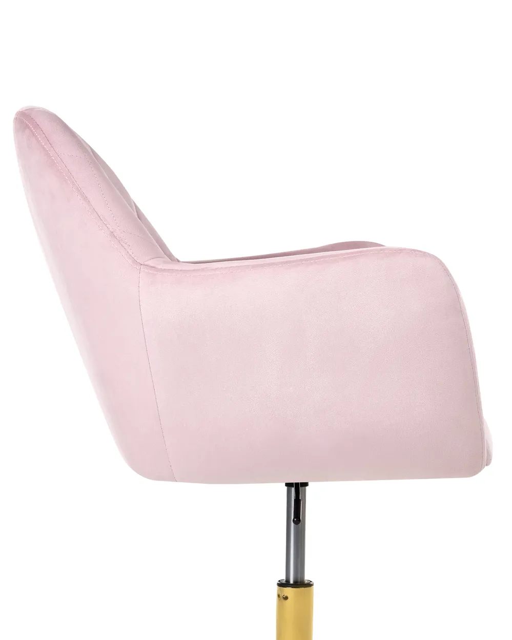 Desk Chair LELORIA Velvet Pastel Pink_1062835