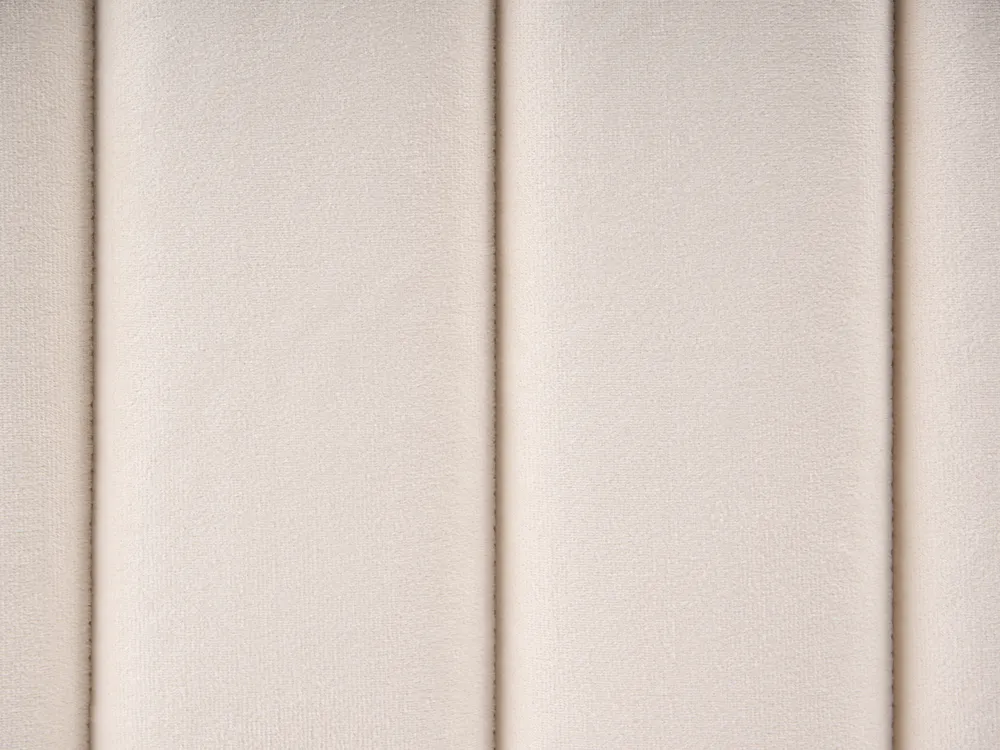 Säng med förvaring LUNAN Sammet Beige 180 x 200 cm_1051416