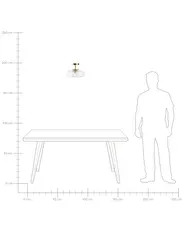 Taklampe SIEPRE Glass Gjennomsiktig_1036507