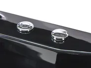 Corner Hot Tub with LED HAWES 1800 x 900 mm Black_1033665