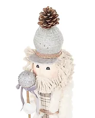 Koristesetti 2 kpl ALANIEMI 52/79 cm Pähkinänsärkijä Beige_1156638