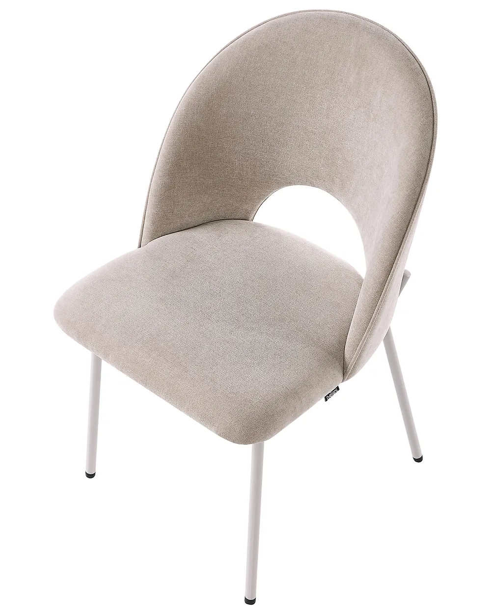 Ruokatuolisetti 2 kpl COVELO Chenille Beige_1168834