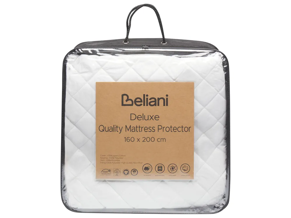 Polyester Mattress Protector VILLUERCA 160 x 200 cm (EU King Size)_929662