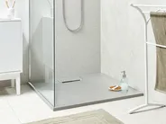 Shower Tray AZZURRO 900 x 900 x 30 mm Grey_968739