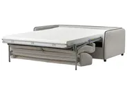 Sofa Bed 2 Seater ISHOJ Fabric Light Grey_939974