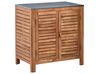 Outdoor Kitchen Cabinet BRUCOLI Brown Acacia Wood