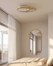 LED Ceiling Lamp COQUET Metal Gold_1102980