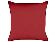 Set of 2 Decorative Cushions GUMDROP 45 x 45 cm Velvet Red Christmas Motif_1184007