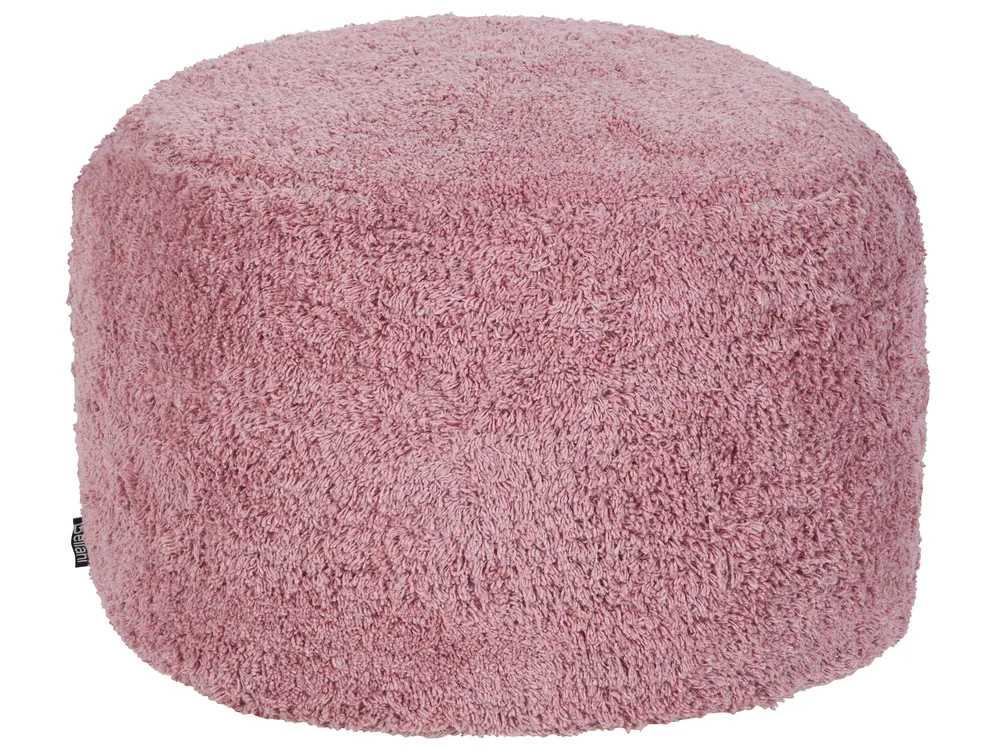 Pouffe KANDHKOT Cotton Pink