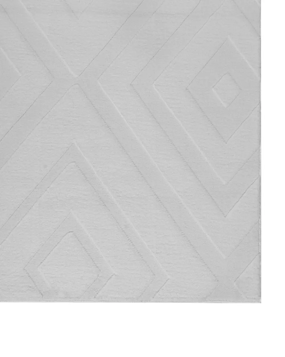 Teppe BORAH Lysegrå 80 x 300 cm_1107523