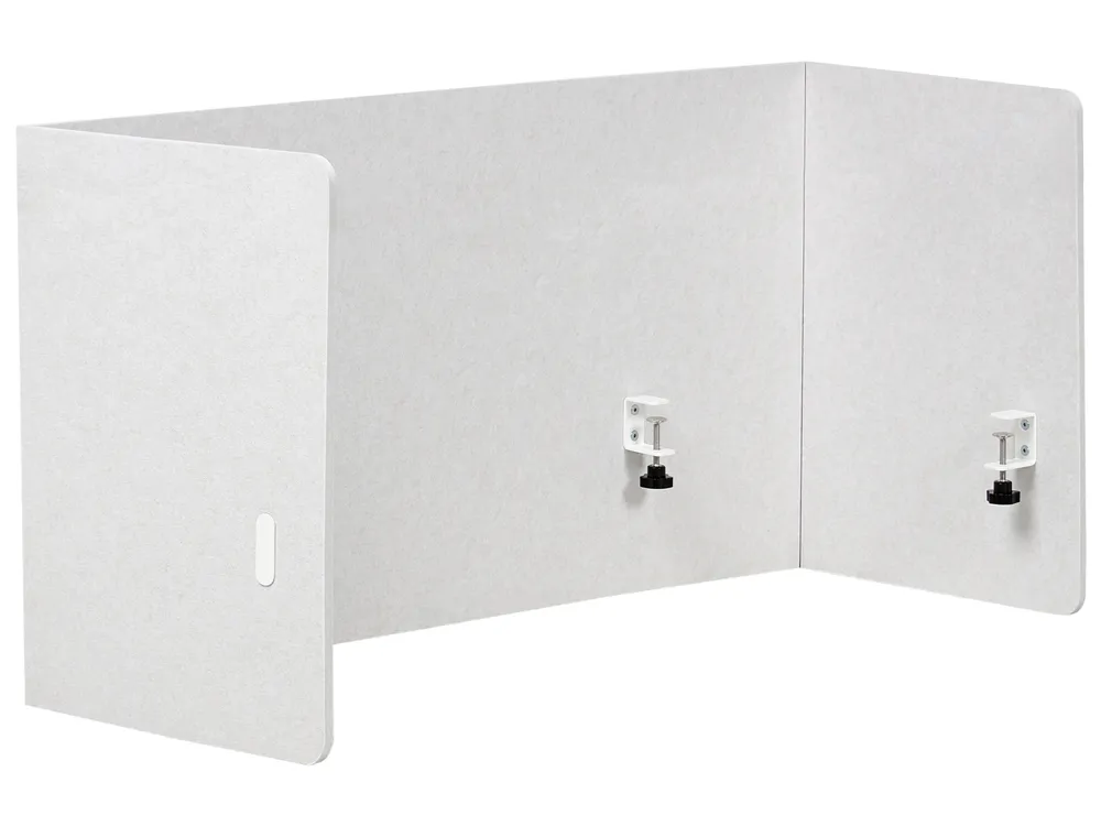 Desk Screen SOLOA 210 x 61 cm Off-White
