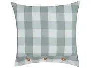 Koristetyyny TAMNINE 45 x 45 cm Mintunvihreä Ruutukuvio_1183818