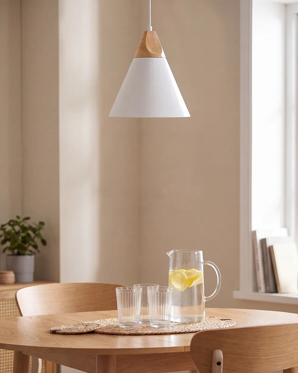 Pendant Lamp ALBANO Metal White_1149552