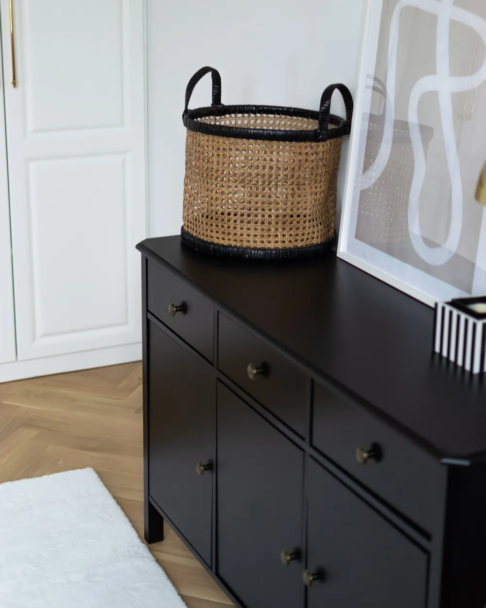 3 Door Sideboard OLATE Black_952500