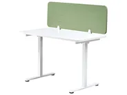 Skiljevägg för skrivbord ZIGGY 120 x 40 cm Grön_1015376