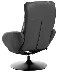 Recliner Chair APATE Fabric Black_1006952