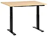 Electric Adjustable Standing Desk DESTINES 120 cm x 72 cm Black/ Light Brown