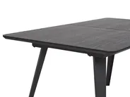 Jatkettava ruokapöytä IRVINGTON Musta 160/200 cm 90 cm_786009