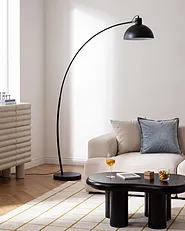 Lattiavalaisin DINTEL Metalli Musta_1154793