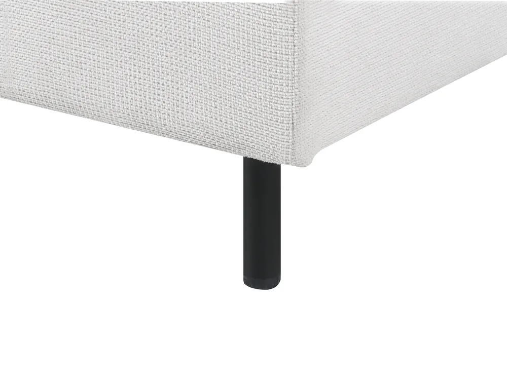 Modular Corner Sofa 3 Seater EGERIS Fabric Light Grey Right Hand_894311