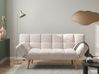 Sofa Bed 2 Seater INGARO Boucle Off-White