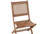 Garden Dining Set 4 Seater PARAGGI Certified Acacia Wood Dark Brown_928535