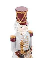 Set med 3 figuriner LED PELLOSNIEMI 32 cm Nötknäckare Flerfärgad_1175330