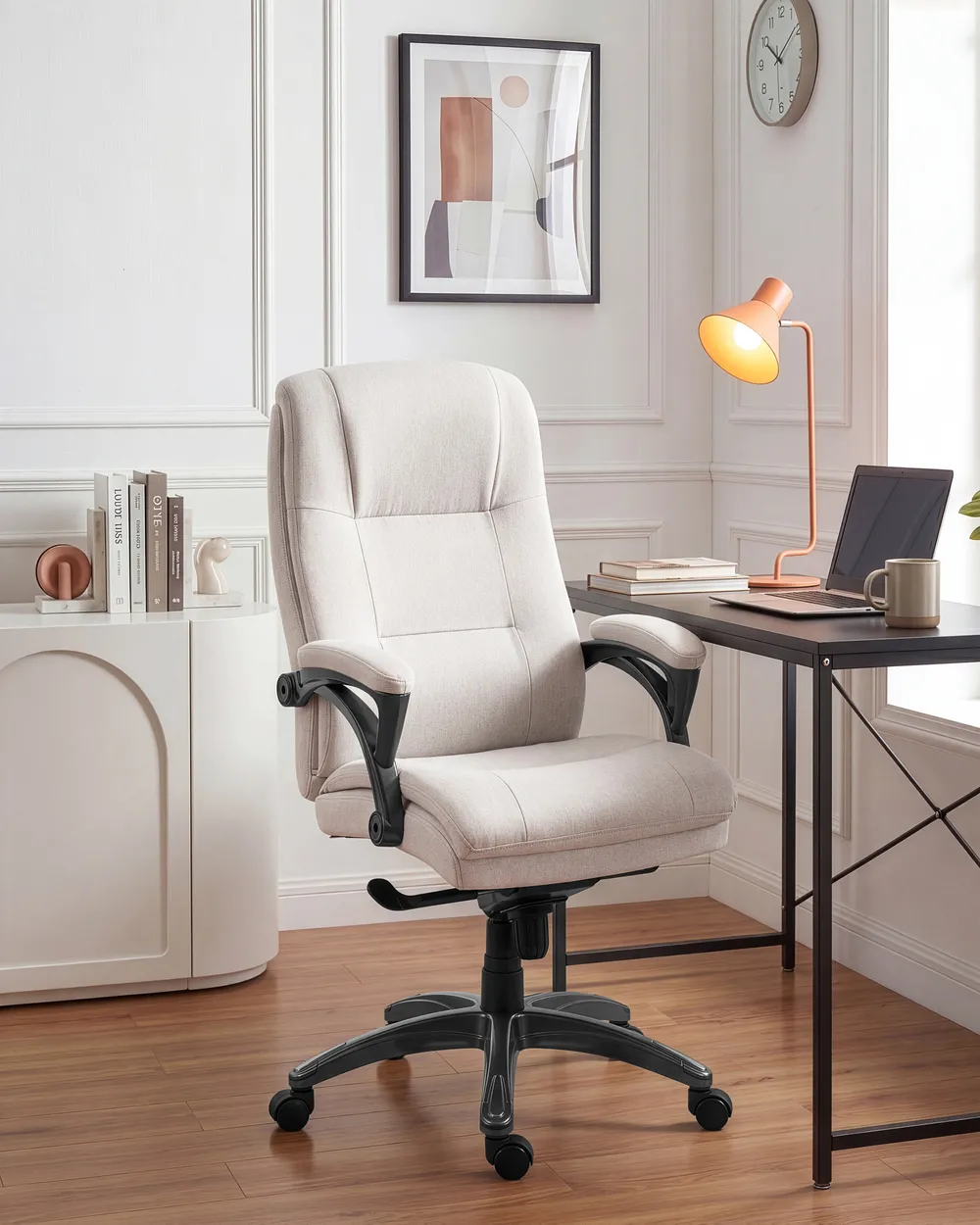 Executive Chair MAGNUS Linen Light Beige_1082977