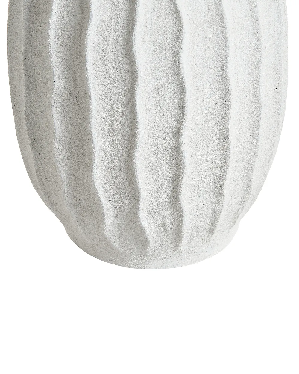 Plant Pot LUNGAU 35 cm White_1161856