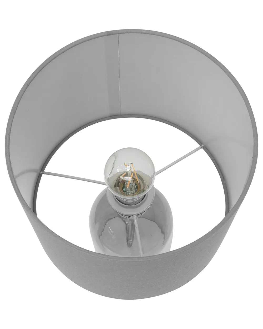 Table Lamp DEVOLL Glass Grey_741410