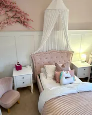 Ottoman Bed METZ Velvet Pastel Pink 90 x 200 cm (EU Single)_982565