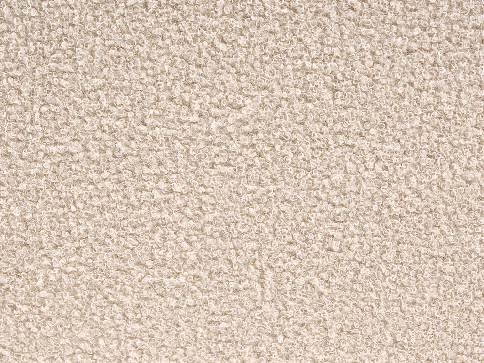 Waterbed Boucle LAVAUR 160 x 200 cm (EU King Size) Beige_985899