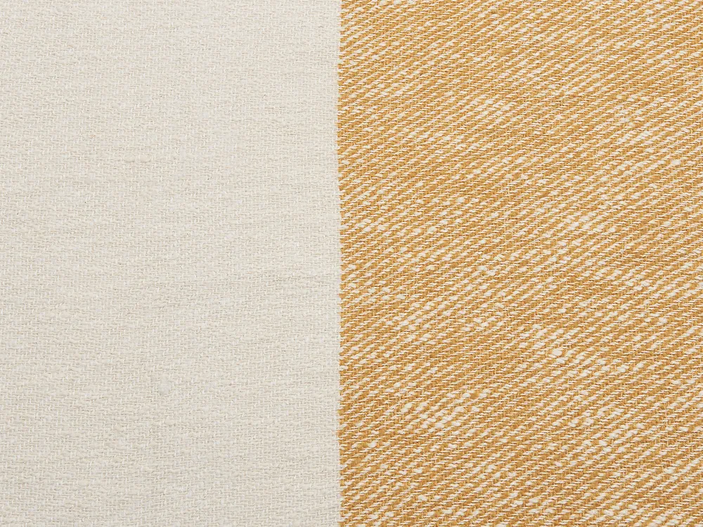 Blanket SALME Fabric 130 x 170 cm Beige_834454