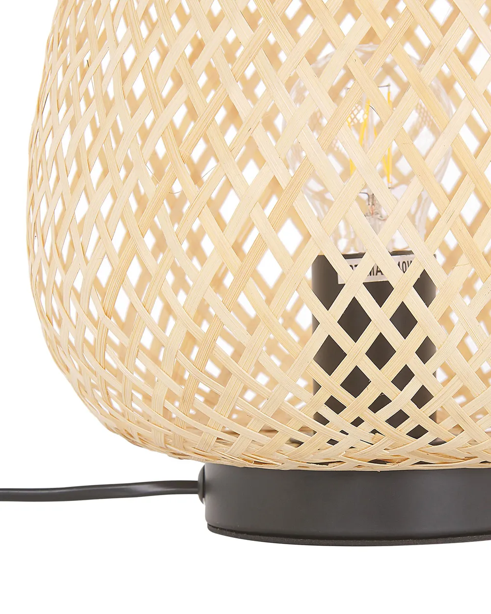 Table Lamp BOMU Bamboo Light Brown_785043